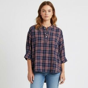Free People x CP Shades Doublecloth Oversized Swing Top - XS, fits up to M 🇺🇸